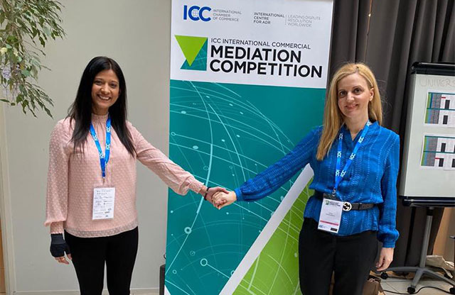 Η ΑΝΝΑ ΚΟΡΣΑΝΟΥ ΣΤΟ ΔΙΕΘΝΗ ΔΙΑΓΩΝΙΣΜΟ ΔΙΑΜΕΣΟΛΑΒΗΣΗΣ ΤΟΥ ICC ΣΤΟ ΠΑΡΙΣΙ